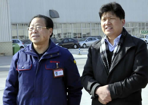 贺阳公司组织我院领导到长城汽车等知名民企参观学习 第 2 张