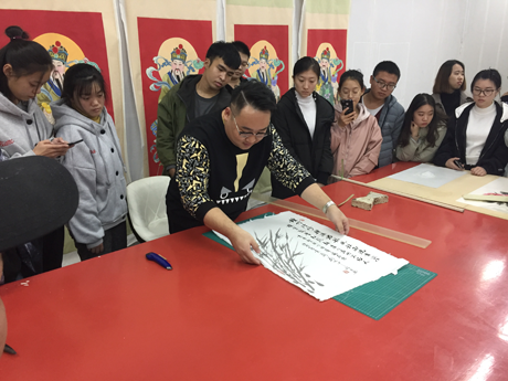 视觉传达专业赴天津杨柳青画社专业考察 第 8 张
