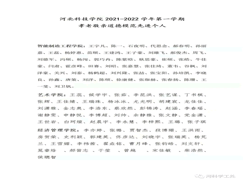河北科技学院隆重召开2021年感恩教育成果表彰大会 第 14 张