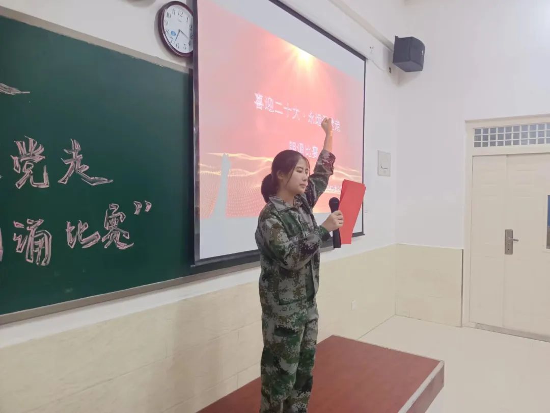 河北科技学院汽车工程学院举行“喜迎二十大，永远跟党走”主题朗诵比赛 第 21 张