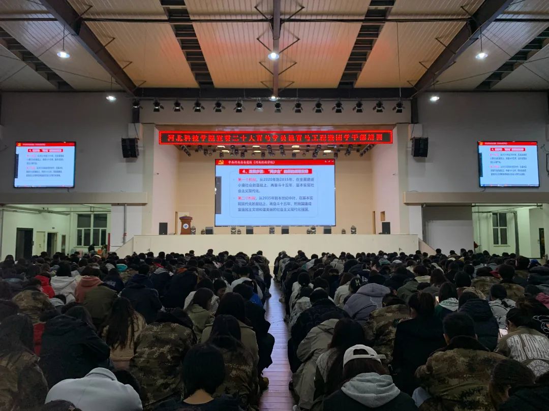 河北科技学院开展2022年 宣贯二十大 青马学员说 青马工程第三课 第 2 张