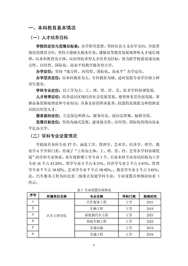 河北科技学院2021-2022学年本科教学质量报告