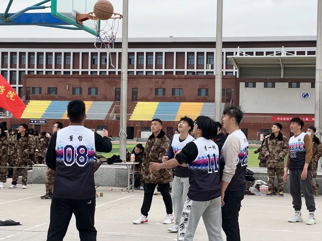 河北科技学院第十六届  学院杯  篮球联赛超燃集锦 第 15 张