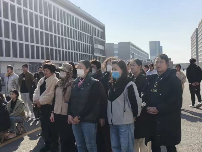 河北科技学院在全校范围内开展应急疏散演练（二) 第 8 张