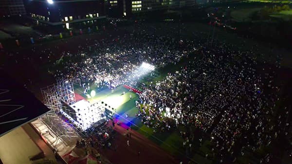 河北科技学院承办曹妃甸区首届旅游风景道沿途演唱会