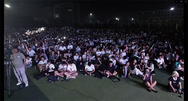 河北科技学院承办曹妃甸区首届旅游风景道沿途演唱会