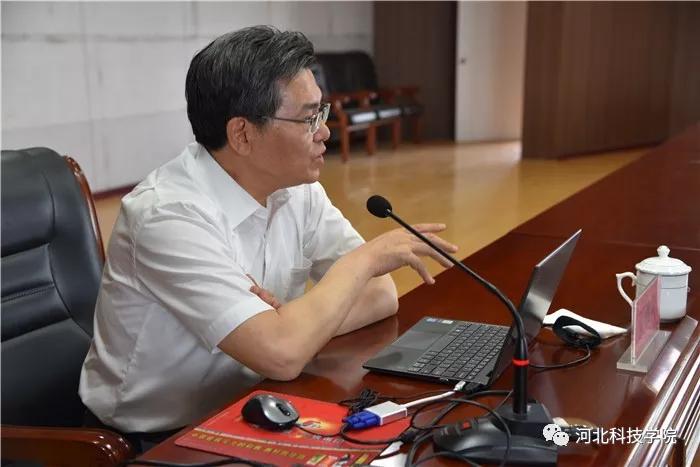 “航天少帅”于登云应邀到河北科技学院作报告 第 3 张