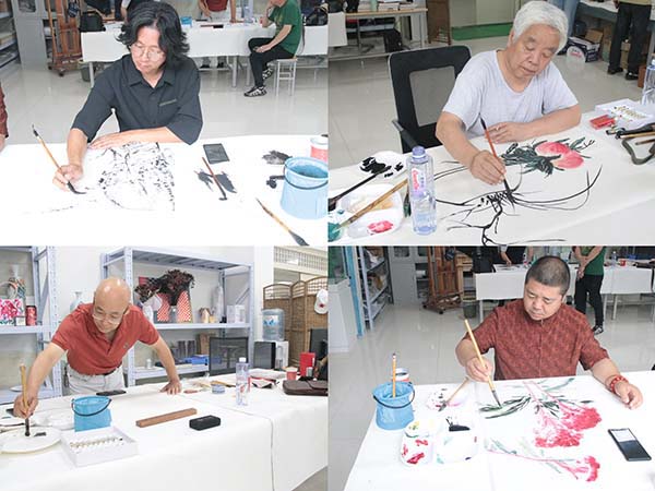 美育进校园——高校艺术院系名家赴河北科技学院采风