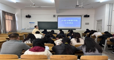 护理与健康学院召开工作例会