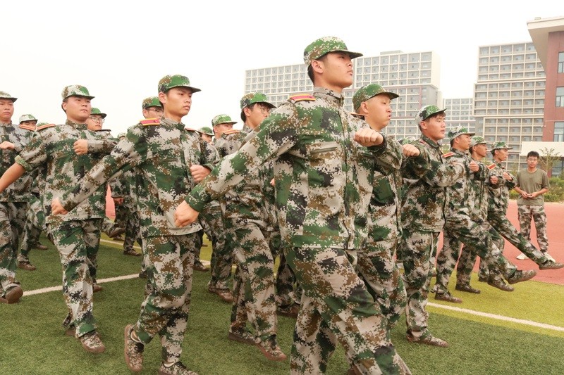 计算机学院军训进行时