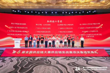 建筑工程管理学院“醉把佳人成双队”斩获第六届全国供应链大赛全国二等奖 第 1 张