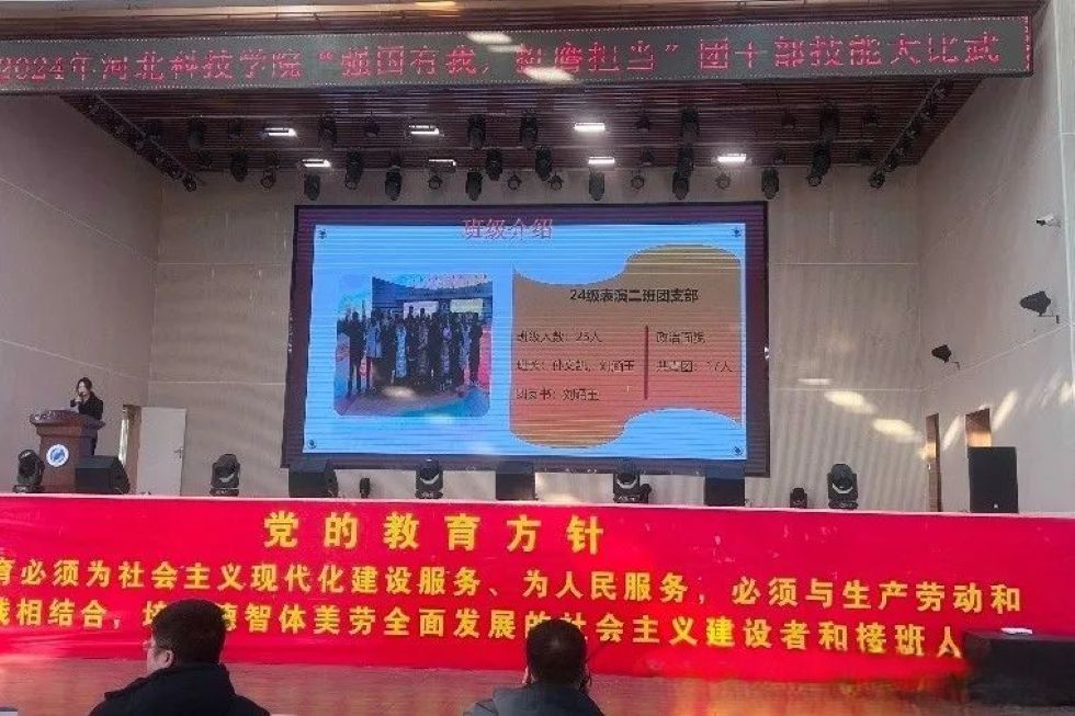 河北科技学院||艺术学院||“强国有我，挺膺担当”团干部技能大比武 第 3 张