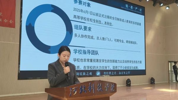 “一站式”学生社区 || 河北科技学院举办学术科技、创新创业等四大类竞赛宣讲会暨经验分享会 第 2 张