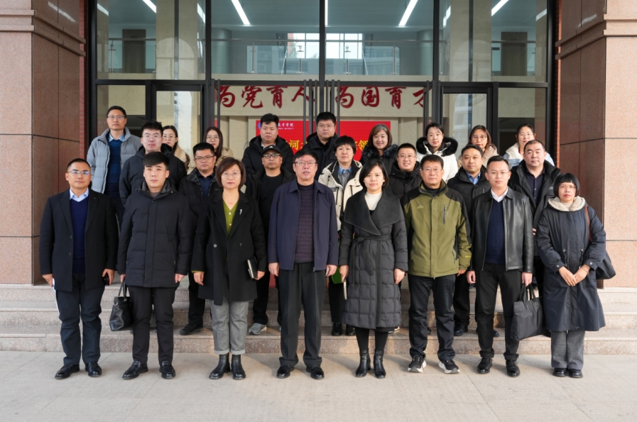 河北科技学院走访山东英才学院进行审核评估考察交流活动 第 1 张